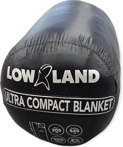 LOWLAND OUTDOOR® Ultra Compact Blanket - Donzen Slaapzak - Gewicht 495g - 210x80 Cm - Comfort Temperatuur +8°C 16 LOWLAND OUTDOOR® Ultra Compact Blanket - Donzen Slaapzak - Gewicht 495g - 210x80 Cm - Comfort Temperatuur +8°C -Campingwinkel 1005x1200