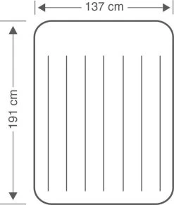 Intex Pillow Rest Classic Full Luchtbed - 2-persoons - 191x137x23 Cm 24 Intex Pillow Rest Classic Full Luchtbed - 2-persoons - 191x137x23 Cm -Campingwinkel 1023x1200 3