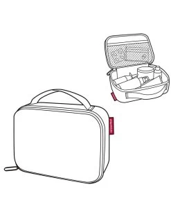 Reisenthel Thermocase Lunchbox - 1,5L - Dots Zwart -Campingwinkel 1038x1200 8