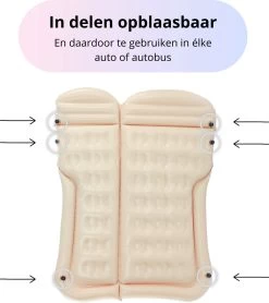 Opblaasbaar Auto Matras - Auto Luchtbed Grijs - Achterbank En Achterbak - Tweepersoons 3-in-1 Universeel Automatras - Inclusief Elektrische Pomp En Accessoires - Kampeer Luchtbed Voor Reizen -Campingwinkel 1065x1200 2