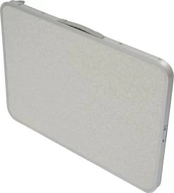 Alu Campingtafel 70x55cm - Inklapbbar Kampeertafel - Picknicktafel Licht Vouwtafel Klaptafel Grijs -Campingwinkel 1076x1200 3