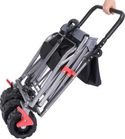 AREBOS Handkar | Transportwagen | Apparatuurwagen | Opvouwbaar | Duwstang| Zwart 22 AREBOS Handkar | Transportwagen | Apparatuurwagen | Opvouwbaar | Duwstang| Zwart -Campingwinkel 1082x1200 5