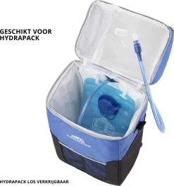 Dutch Mountains Koeltas Rugzak | Cooler Backpack 20 Liter | Picknicktas | Lunchtas | Koelrugzak | Strandtas | Blauw -Campingwinkel 1122x1200
