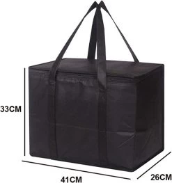 Merkloos 2 Stuks Geïsoleerde Koeltas Met Bodemplaat - Zwart -Campingwinkel 1129x1200 3