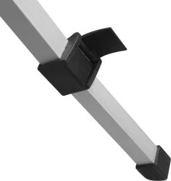 Campart Campingtafel XL TA-0806 - Opvouwbaar, Lichtgewicht En Met Verstelbare Poten - Kampeertafel Inklapbaar Inclusief Opbergtas - 140 X 80 X 70 Cm - Wit -Campingwinkel 1137x1200 2