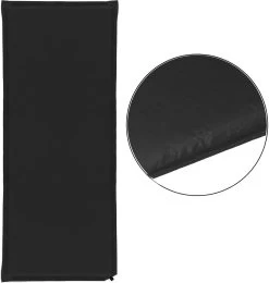 Springos Slaapmat | Zelfopblazend | 180 Cm | Inclusief Hoes | Zwart -Campingwinkel 1141x1200