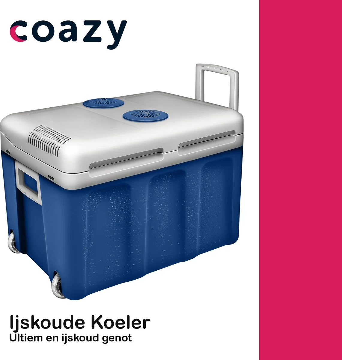 Koelbox Met Wielen Voor Auto & Camping Warm En Koud 40L - Frigobox Elektrisch 12v 230 Volt - MiniBar - Mini Koelkast | Verkoelt En Verwarmt | Eco-modus - Minibar - Mini Koelkast 6 Koelbox Met Wielen Voor Auto & Camping Warm En Koud 40L - Frigobox Elektrisch 12v 230 Volt - MiniBar - Mini Koelkast | Verkoelt En Verwarmt | Eco-modus - Minibar - Mini Koelkast - Afbeelding 6