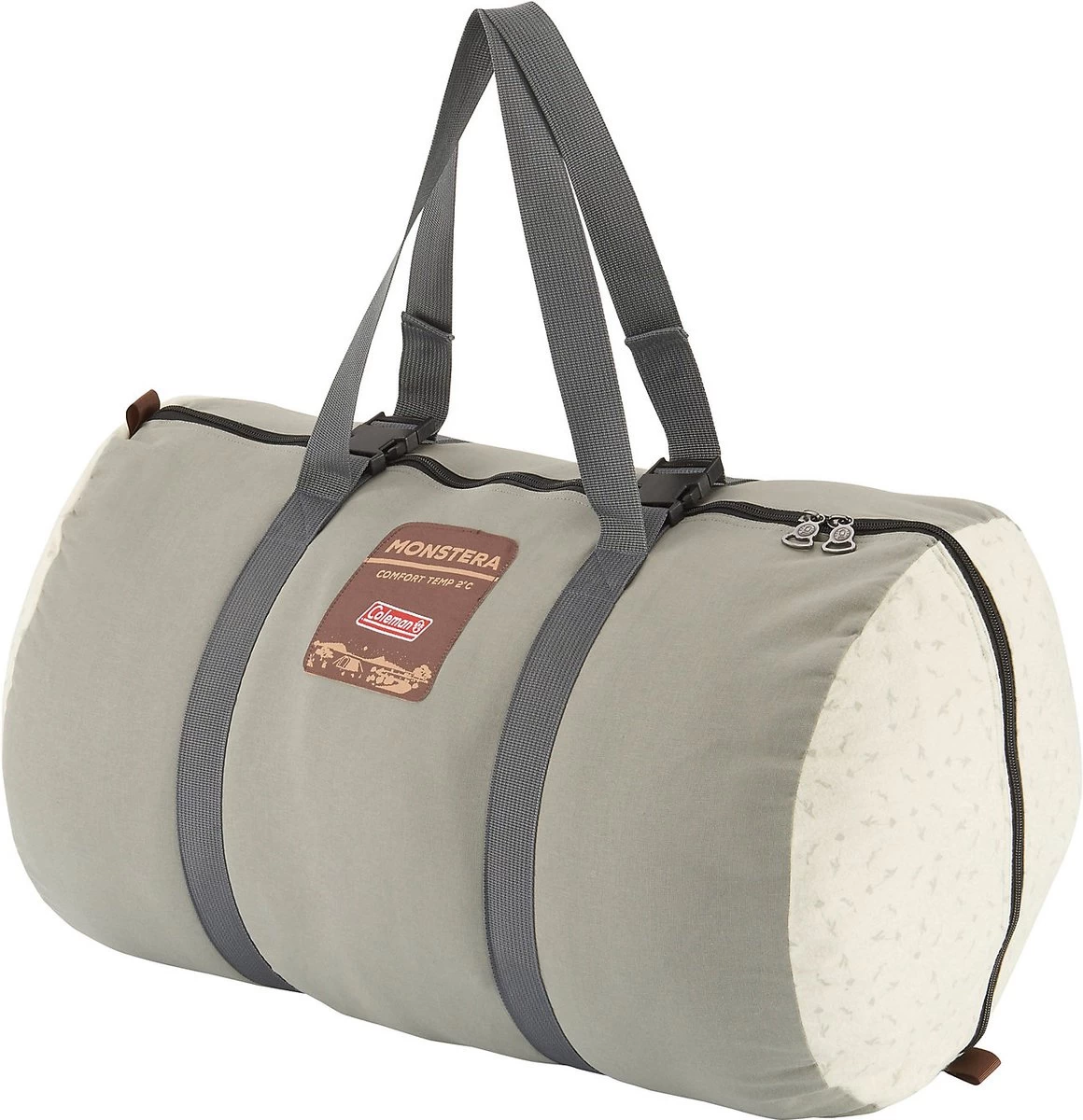 Coleman Monstera XL Slaapzak - 220 X 100 Cm - Beige 4 Coleman Monstera XL Slaapzak - 220 X 100 Cm - Beige - Afbeelding 4