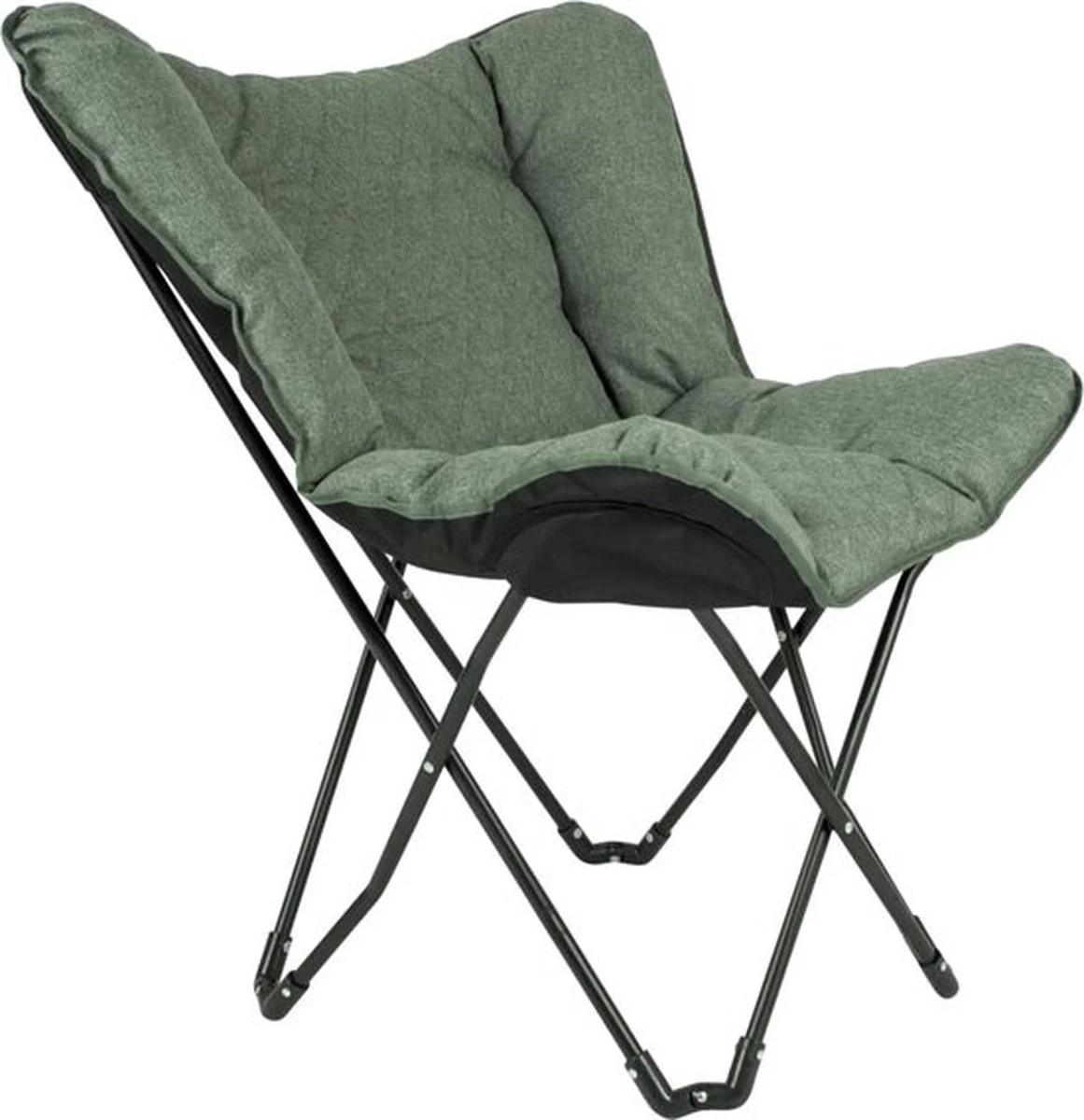 Bo-Camp Campingvlinderstoel - Himrod - Inklapbaar - Groen 7 Bo-Camp Campingvlinderstoel - Himrod - Inklapbaar - Groen - Afbeelding 7