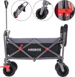 AREBOS Opvouwbare Steekwagen Met Telescopische Stang Draagvermogen 100 Kg 19 AREBOS Opvouwbare Steekwagen Met Telescopische Stang Draagvermogen 100 Kg -Campingwinkel 1178x1200 2