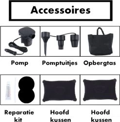 Auto Luchtbed - Auto Bed - Auto Matras - Achterbank En Achterbak - 2 Persoons - Incl. Elektrische Pomp - 175 X 125 CM -Campingwinkel 1178x1200 3