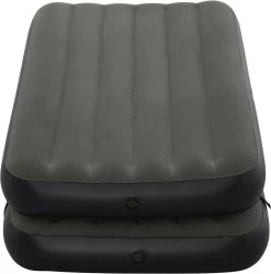 Bestway 3-in-1 Luchtbed - Connect - Zwart - 188x99cm - PVC/Polyester - Single, Double Single En Twin Opblaasbed - Tritech Materiaal - I-Beam Constructie -Campingwinkel 1187x1200 2