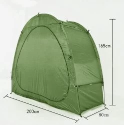 Merkloos Fietstent, Beschermhoes Fietsenschuur, Tent Voor Camping In De Open Lucht-groen 200*80*165CM 12 Merkloos Fietstent, Beschermhoes Fietsenschuur, Tent Voor Camping In De Open Lucht-groen 200*80*165CM -Campingwinkel 1191x1200