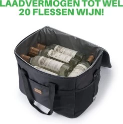Packaway 4 Laags Geïsoleerde Koeltas - Lunchtas 40 Liter - Zwart -Campingwinkel 1192x1200 13