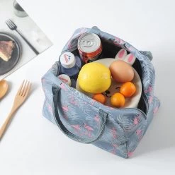 Koeltas - Lunchtas - Volwassenen En Kinderen - Compact & Handig: Zomer - Picknick -School - Lunch - Werk - Grijs Flamingo 20 Koeltas - Lunchtas - Volwassenen En Kinderen - Compact & Handig: Zomer - Picknick -School - Lunch - Werk - Grijs Flamingo -Campingwinkel 1193x1200 6