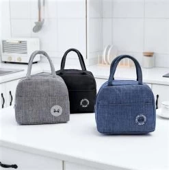 Koeltas - Lunchtas - Volwassenen En Kinderen - Compact & Handig: Zomer - Picknick -School - Lunch - Werk - Klassiek Grijs -Campingwinkel 1196x1200 22