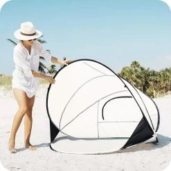 Deryan Luxe Pop Up Strandtent XXL - Anti-UV 50+ - Cream -Campingwinkel 1196x1200 4