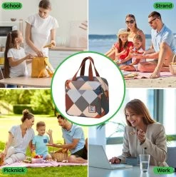 Brisby 4 Laags Geïsoleerde Koeltas - Lunchtas 4 Liter - Blok -Campingwinkel 1197x1200 37