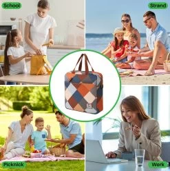 Brisby 4 Laags Geïsoleerde Koeltas - Lunchtas 7 Liter - Blok -Campingwinkel 1197x1200 43