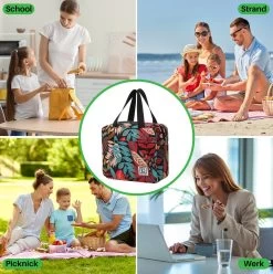 Brisby 4 Laags Geïsoleerde Koeltas - Lunchtas 4 Liter - Jungle -Campingwinkel 1197x1200 48