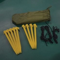 FisherPro Karpertent Met Stormcover – Vistent – Tent - Bescherming Tegen Zon En Wind – 100% Waterdichte Stormhoes – Met Handige Meeneemtas – Ook Geschikt Als Strandtent Of Festivaltent – Extra Veiligheid En Warmte Door Stormcover -Campingwinkel 1198x1200 6