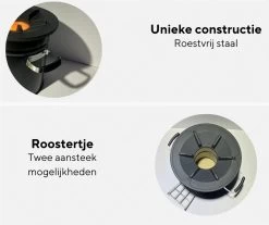 Thuiser Rocket Stove - Kooktoestel Op Houtvuur - Camping Gadget - Buiten Koken Op Vuur - Kookkachel Voor Buiten - Buiten Koken Op Vuur Toestellen - Kampeer Gadgets - Gadgets Mannen - Kampeer Kooktoestel - Kookkachel Op Hout - Met Draagtas -Campingwinkel 1200x1007 3
