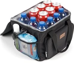 Packaway 4 Laags Geïsoleerde Koeltas - Lunchtas 15 Liter - Zwart -Campingwinkel 1200x1014 2