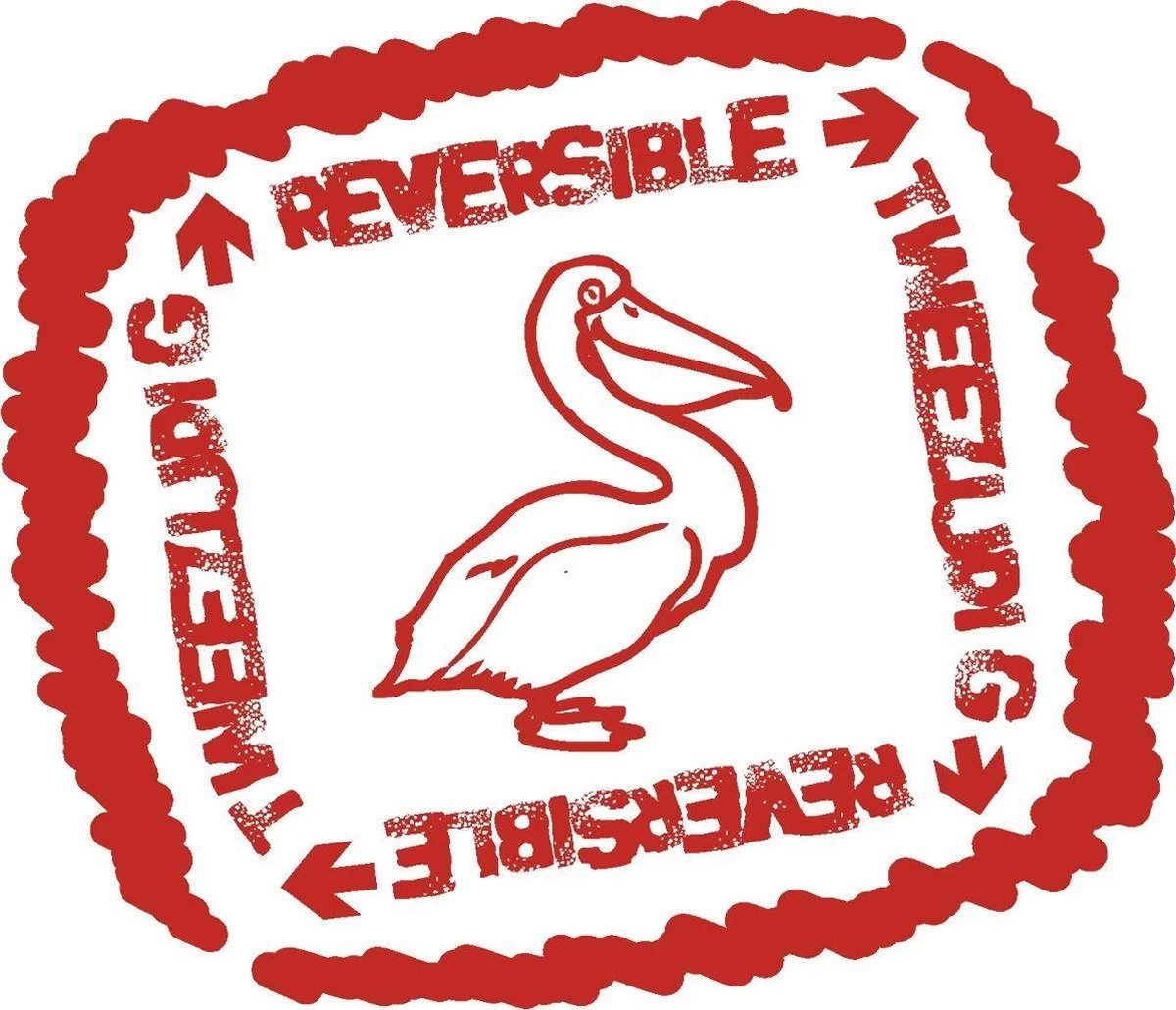 Polydaun Pelikaan Junior - Kinderslaapzak - Blauw/rood - 70x160 Cm Reversibel 2 Polydaun Pelikaan Junior - Kinderslaapzak - Blauw/rood - 70x160 Cm Reversibel - Afbeelding 2