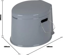 Bo-Camp Draagbaar Camping Toilet - 7 Liter - Grijs 25 Bo-Camp Draagbaar Camping Toilet - 7 Liter - Grijs -Campingwinkel 1200x1056 9