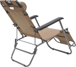 Ligstoel Opvouwbaar 155x60cm - Lichte Ligbed Relaxstoel Tuinstoel Campingstoel Strandstoel -Campingwinkel 1200x1057 4