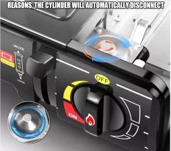 SMH LINE® Camping Kooktoestel - Draagbaar Gasfornuis - Incl. 10x Gasflessen En Koffer -Campingwinkel 1200x1061 1