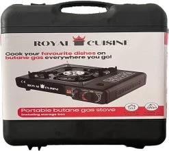 Campingman Draagbaar Gasfornuis - Campingkooktoestel - 1-Pits - Met Koffer 5 Campingman Draagbaar Gasfornuis - Campingkooktoestel - 1-Pits - Met Koffer -Campingwinkel 1200x1068 9