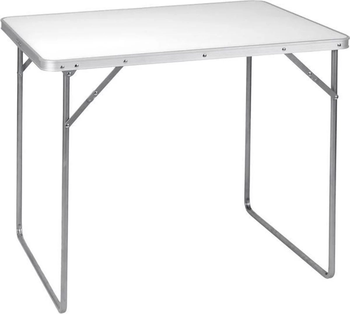 GENERIC Campingtafel Wit - 80 X 60 X 69 Cm - Tuintafel - Inklapbaar 3 GENERIC Campingtafel Wit - 80 X 60 X 69 Cm - Tuintafel - Inklapbaar - Afbeelding 3