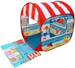 Pop-Up Strandtent: Beach Hut - Speeltent -Campingwinkel 1200x1089