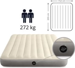 Intex Luchtbedset Intex Luchtbed - 2-Persoons - 152 X 203 X 25 Cm - Beige + Intex Elektrische Pomp - 650 Liter/min + Hoeslaken Wit + Reparatieset 10 Intex Luchtbedset Intex Luchtbed - 2-Persoons - 152 X 203 X 25 Cm - Beige + Intex Elektrische Pomp - 650 Liter/min + Hoeslaken Wit + Reparatieset -Campingwinkel 1200x1090 7