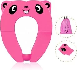 Roze Opvouwbare Toilet Zitje - WC Verkleiner - WC Bril Verkleiner- Urinoirs Kind - Toilet Training - Plas Trainer Zitje - Reis Accessoires - Camping Toilet Zitje - Toilet Verkleiner - Toilet Bril Verkleiner -Campingwinkel 1200x1094 18