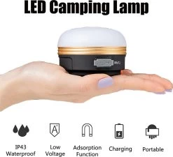 Albrillo Campinglamp LED 2 Stuks Campinglantaarn USB Oplaadbaar Campinglicht, 3 Modi Waterdicht Met 1800mAh Powerbank LED Campinglantaarn Tentverlichting Voor Vissen, Wandelen, Kamperen, Noodgevallen -Campingwinkel 1200x1094 19