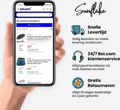 Sunflake Koelrugzak - Lunchtas - Koeltas Backpack Voor Dames & Heren - Zwart -Campingwinkel 1200x1098 5