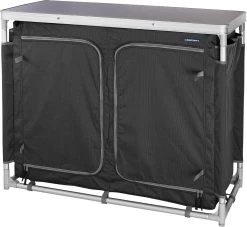 Campart Campingkeuken KI-0734 - Campingkast Groot - 4 Verstelbare Poten - Opvouwbaar En Lichtgewicht - Inclusief Opbergtas - Grijs -Campingwinkel 1200x1105 4