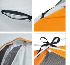 Relaxdays Strandtent Pop-up - Omkleedtent - 145x180 Cm - 2-3 Personen - Beachtent -compact - Oranje 16 Relaxdays Strandtent Pop-up - Omkleedtent - 145x180 Cm - 2-3 Personen - Beachtent -compact - Oranje -Campingwinkel 1200x1113