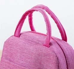 Koeltas - Lunchtas - Volwassenen En Kinderen - Compact & Handig: Zomer - Picknick -School - Lunch - Werk - Klassiek Roze -Campingwinkel 1200x1113 5