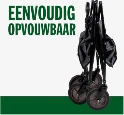 Hoogwaardige Bolderkar Opvouwbaar - Antraciet - Kinderen - Baby - Opslagkar - Bolderwagen - Tuinkar - Bolderkarren -Campingwinkel 1200x1117 1