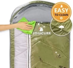 COVACURE 1.5/0.8kg Slaapzak, 3 Seizoenen Ultra Warm & Lichtgewicht Slaapzak Voor Volwassenen, Envelop Compacte Outdoor Slaapzakken Met Draagbare Compressie Tas Voor Camping, Rugzakken, Wandelen... -Campingwinkel 1200x1120
