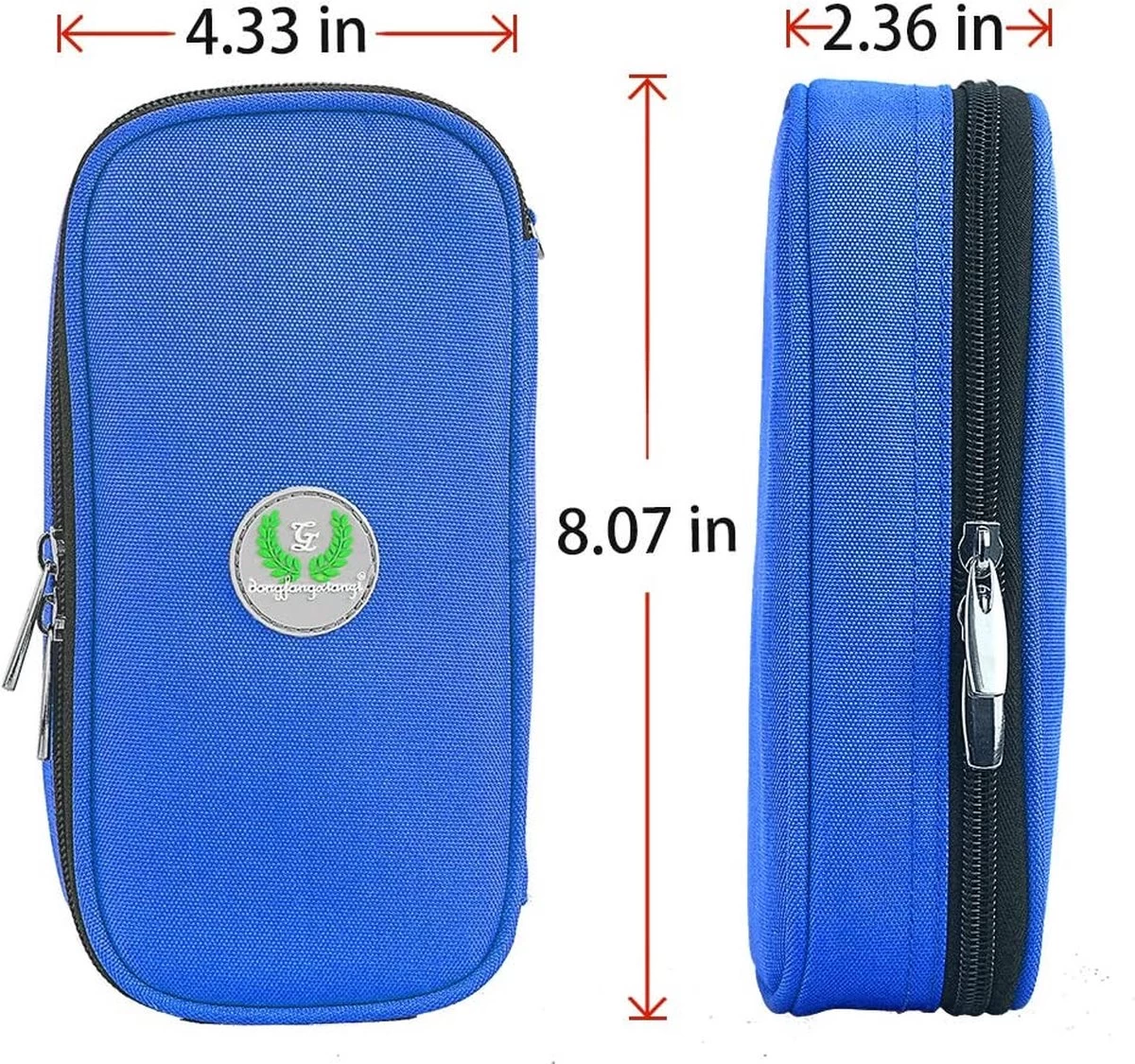 YOUSHARES Insuline Koeltas Diabetici Tas - Medicijnen Diabetici Geïsoleerde Draagbare Koeltas Voor Insuline Pen En Diabetes Koeltas Met 2 Koelaccu's (blauw) 4 YOUSHARES Insuline Koeltas Diabetici Tas - Medicijnen Diabetici Geïsoleerde Draagbare Koeltas Voor Insuline Pen En Diabetes Koeltas Met 2 Koelaccu's (blauw) - Afbeelding 4