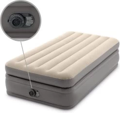 Intex Prime Comfort - Luchtbed - 1-Persoons - 99x191x51 Cm (BxLxH) - Grijs - Met Ingebouwde Motorpomp 17 Intex Prime Comfort - Luchtbed - 1-Persoons - 99x191x51 Cm (BxLxH) - Grijs - Met Ingebouwde Motorpomp -Campingwinkel 1200x1126 2