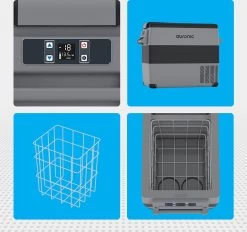 Auronic Elektrische Koelbox - 49.5L - Compressor - 12V En 240V - Grijs -Campingwinkel 1200x1129 5