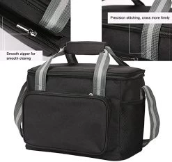 IBright Koeltas Opvouwbaar 15 Liter - 4 Laags Geïsoleerde Lunchtas - Waterdicht - Zwart 16 IBright Koeltas Opvouwbaar 15 Liter - 4 Laags Geïsoleerde Lunchtas - Waterdicht - Zwart -Campingwinkel 1200x1134 7