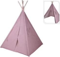 KidCollection Premium Tipitent - 103x103x160cm - Roze -Campingwinkel 1200x1136