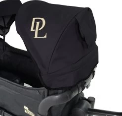 Deryan Luxe Sandy Bolderkar - Duo Buggy - Tandem Buggy - Opvouwbaar - Inklapbare Bolderwagen - Duo Kinderwagen - Zwart -Campingwinkel 1200x1136 6