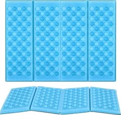 Springos Zitmat | Opvouwbaar Zitmatje | Zitkussen | 28 X 40 X 1 Cm | Blauw -Campingwinkel 1200x1141 5